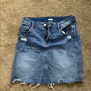 Old navy denim skirt